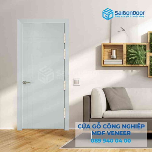 Cửa Gỗ MDF veneer P1R4  C1